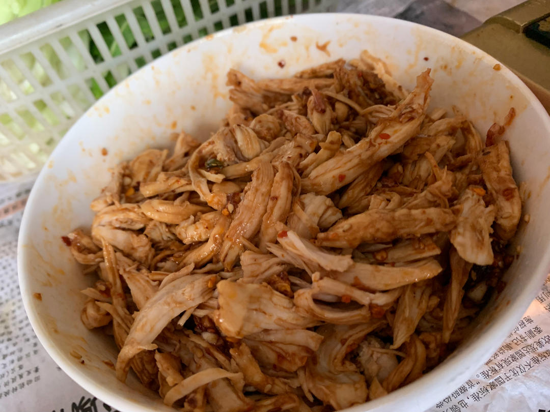 减脂餐 | 凉拌鸡胸肉