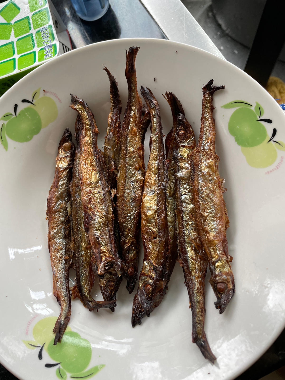 #零厨艺#香烤多春鱼（空气炸锅版）