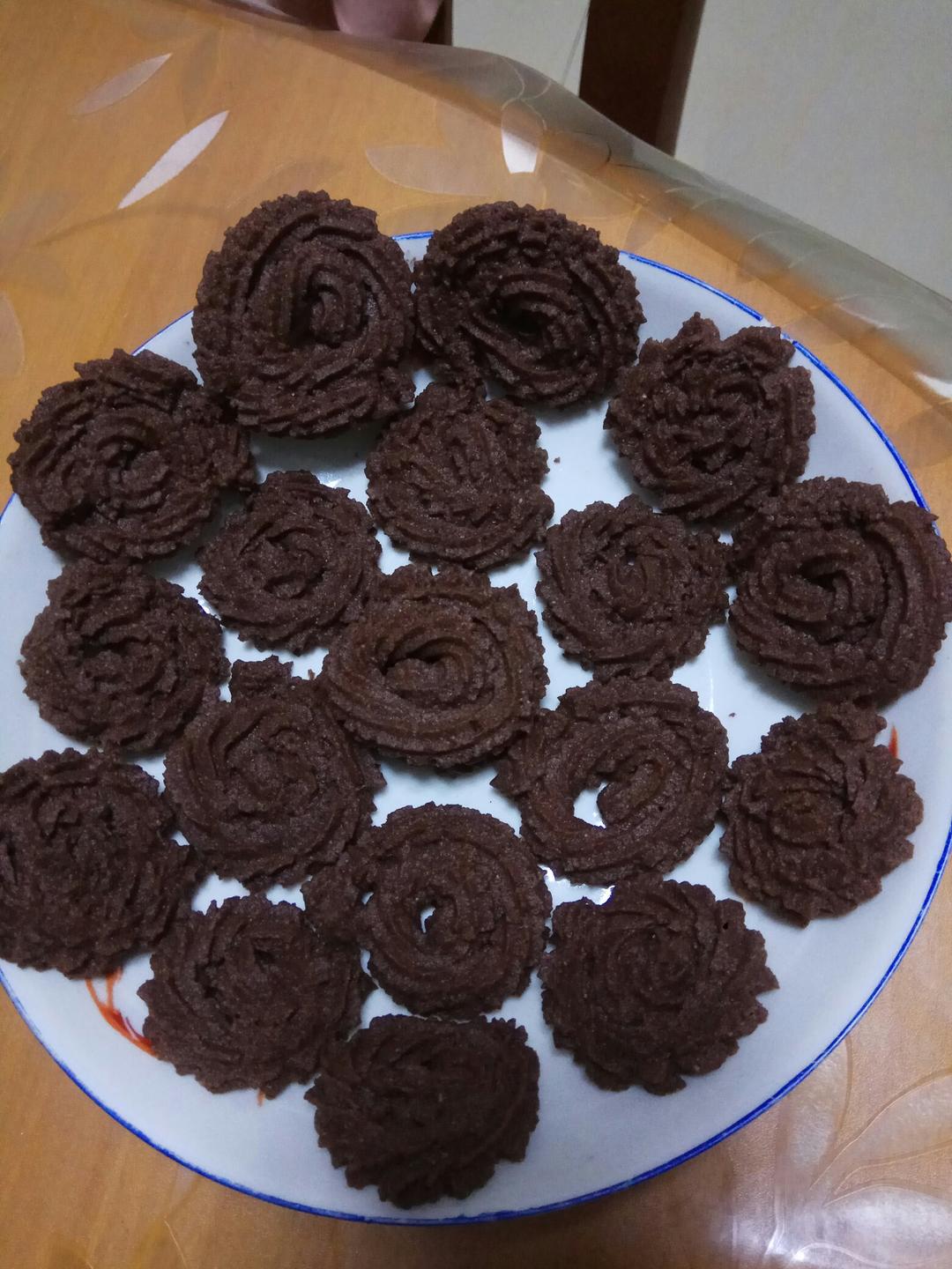 零失败花纹超级立体的黄油曲奇