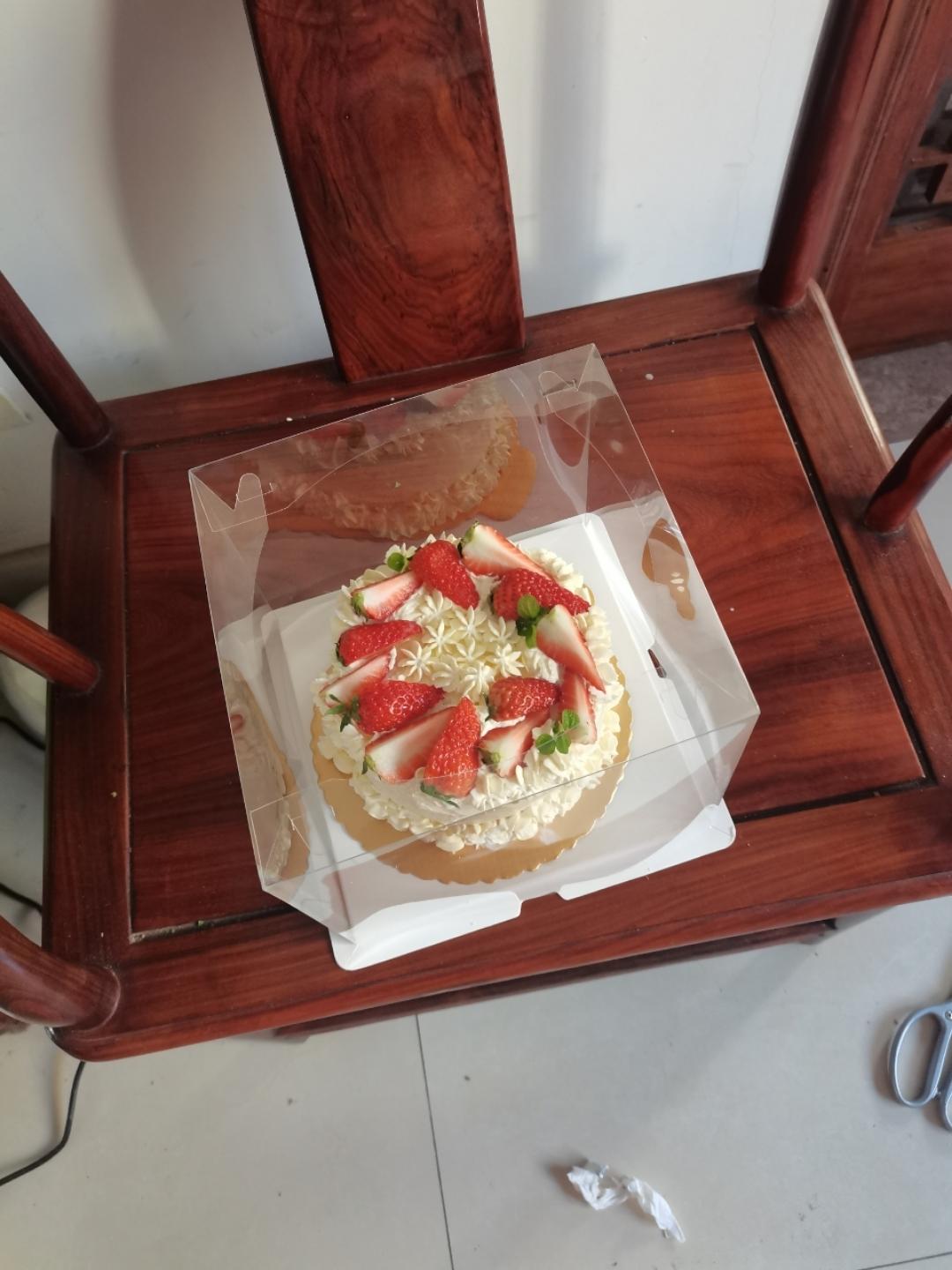 草莓蛋糕（自制草莓酱）