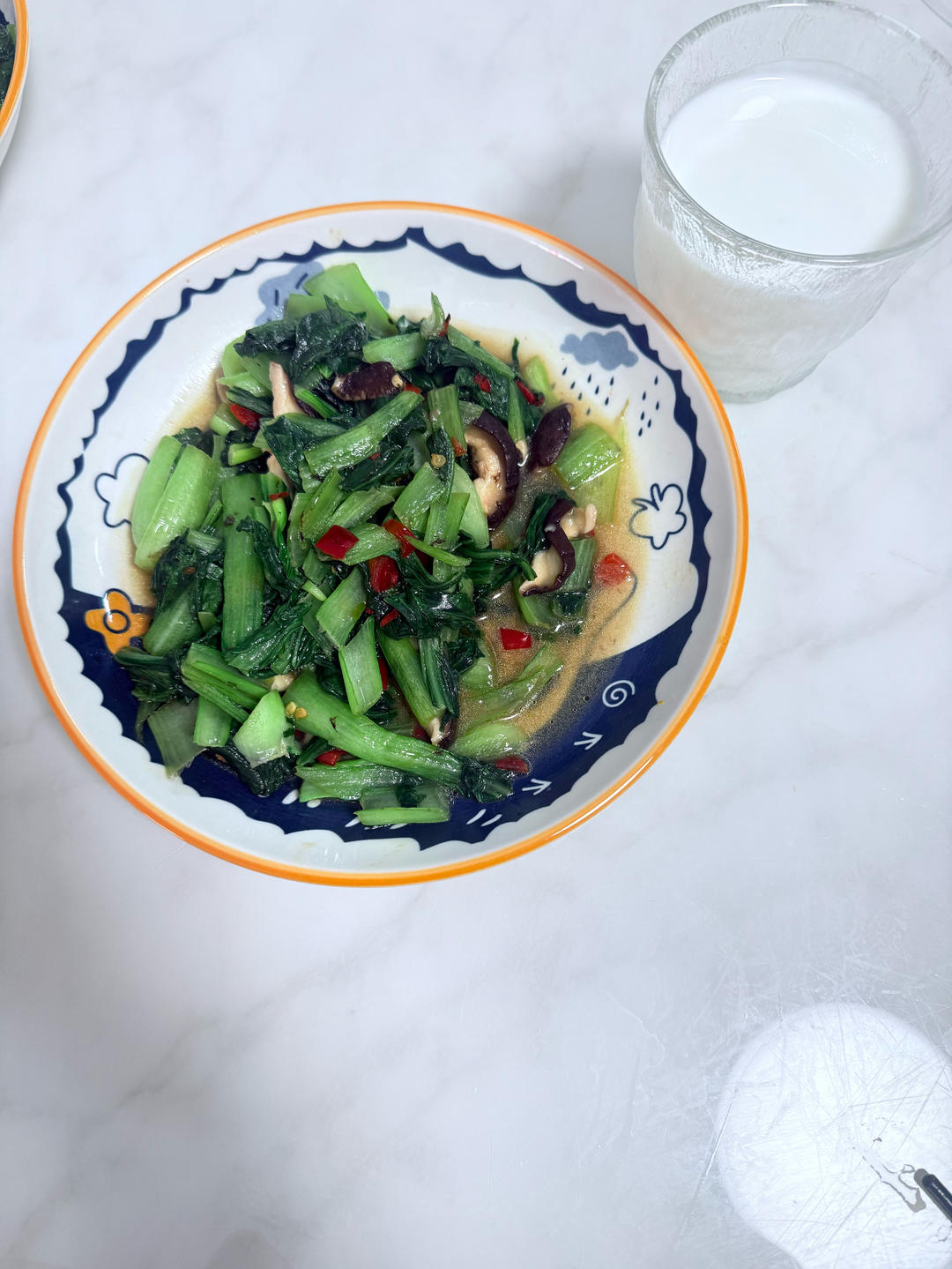 香菇油菜（简单快手）