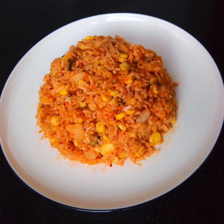 火炉火版 芝士泡菜玉米炒饭