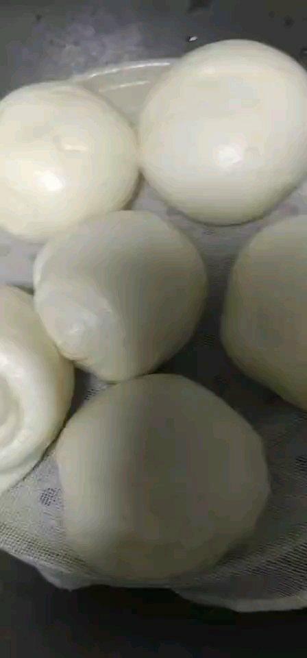 纯手工奶香馒头【无泡打粉，无添加】