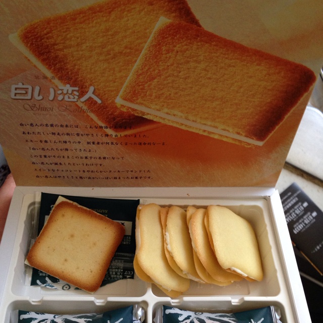 北海道白色恋人(2种口味)