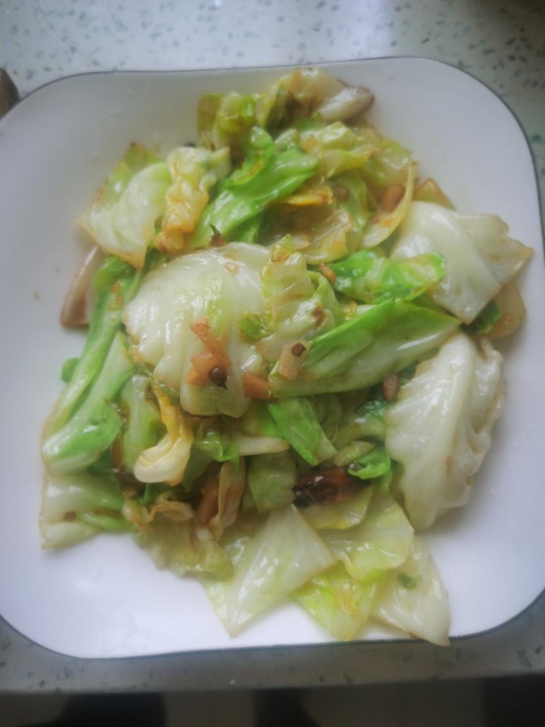 炝炒包心菜