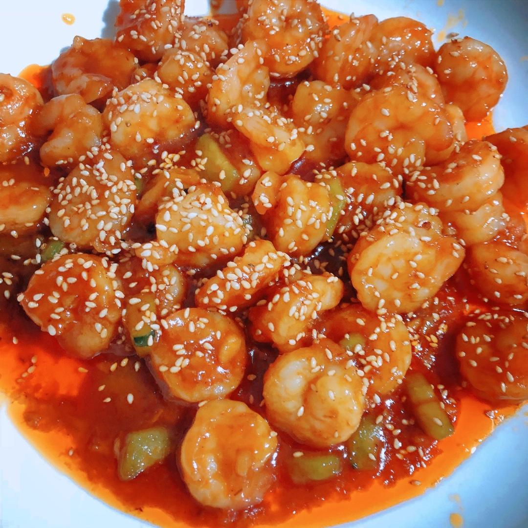 茄汁大虾仁🍤