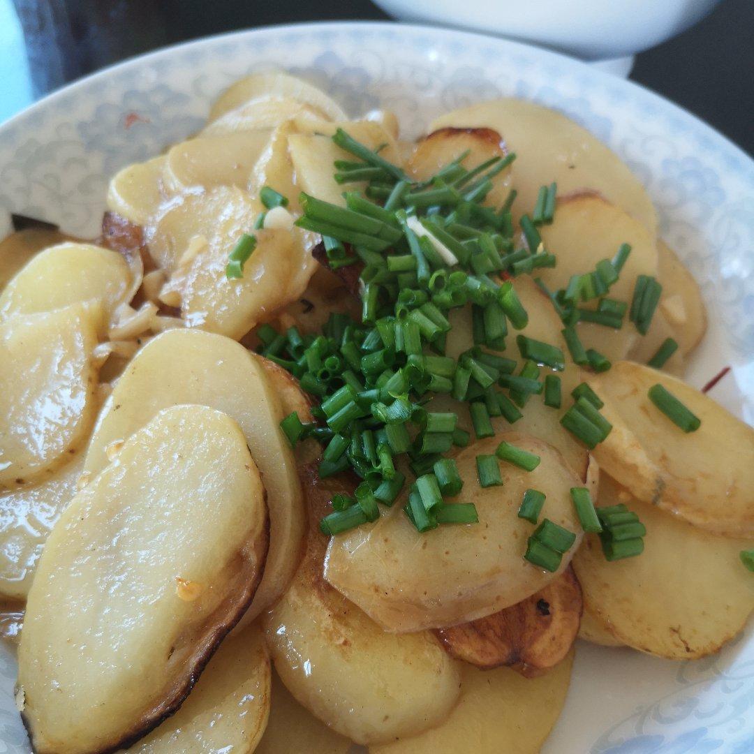 家常炒土豆片