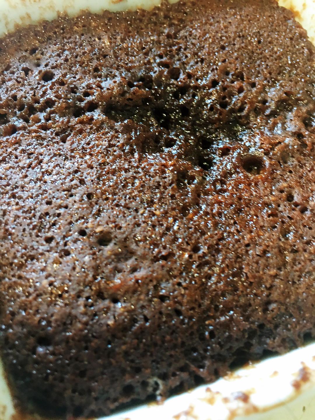 微波炉全麦巧克力玛芬（低热量、超方便、巧克力味浓郁）的做法