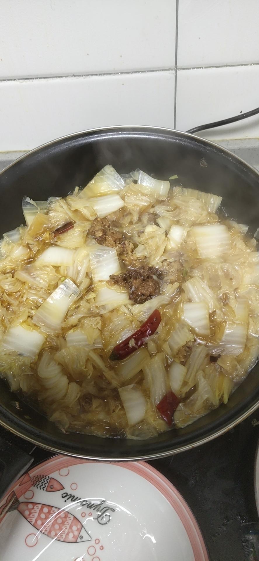 猪肉白菜炖粉条