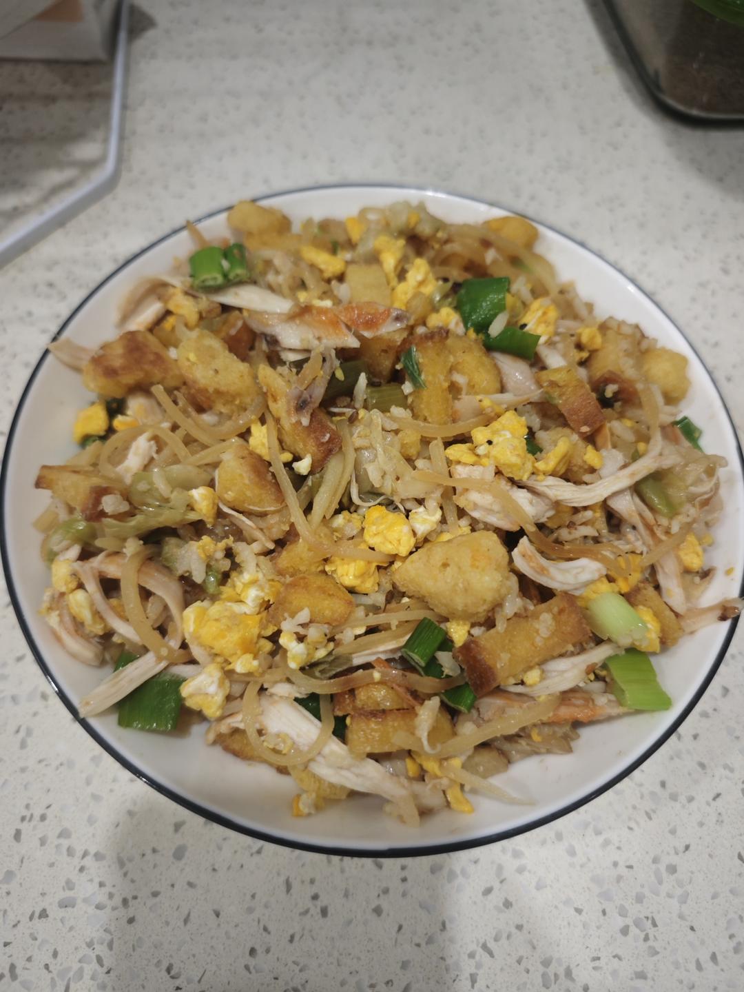 炒玉米饼子