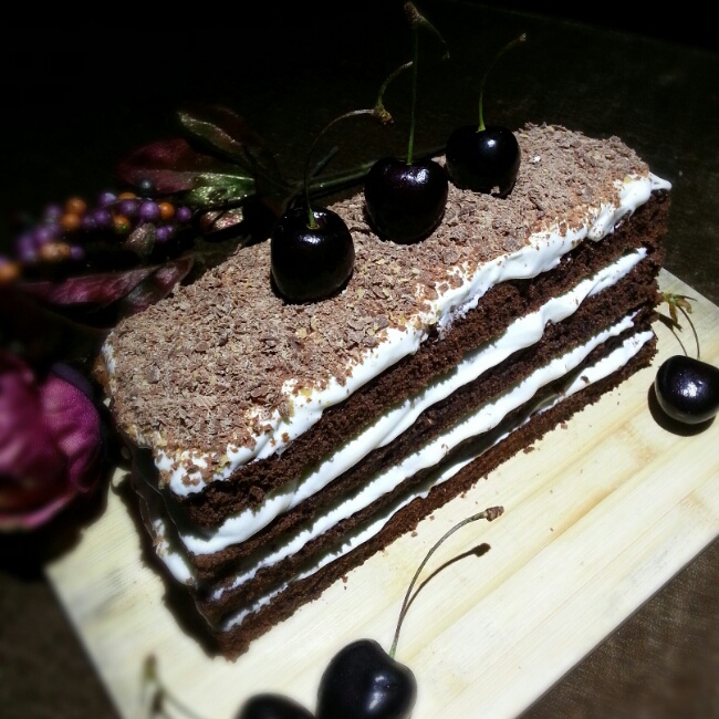 小嶋老师的橘味利口酒风味巧克力蛋糕