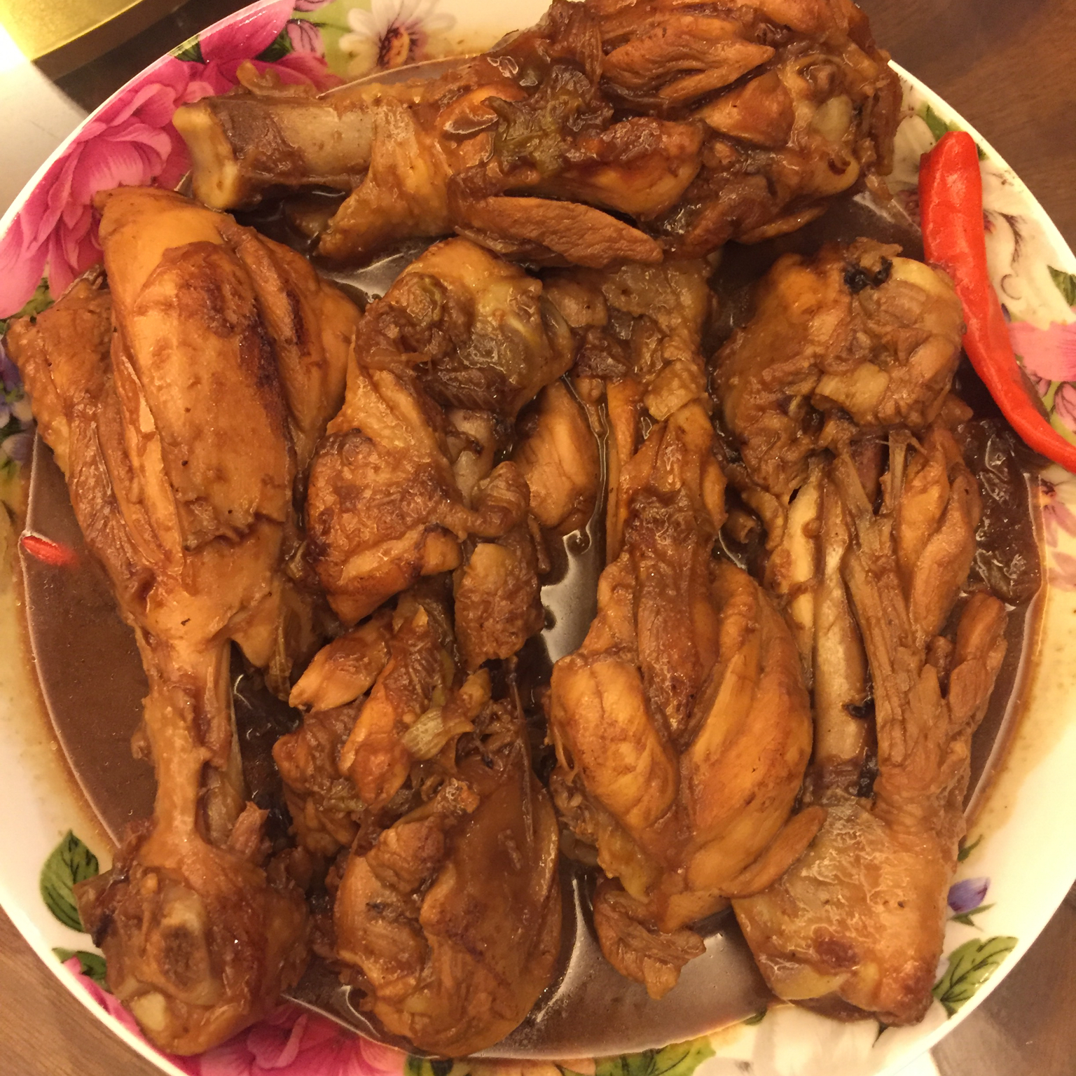 红烧鸡腿（好吃到没有朋友