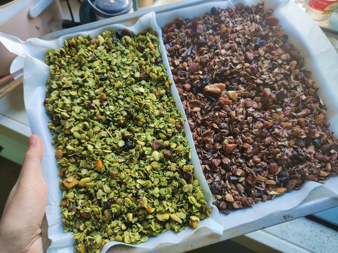 烤麦片granola（代糖版）