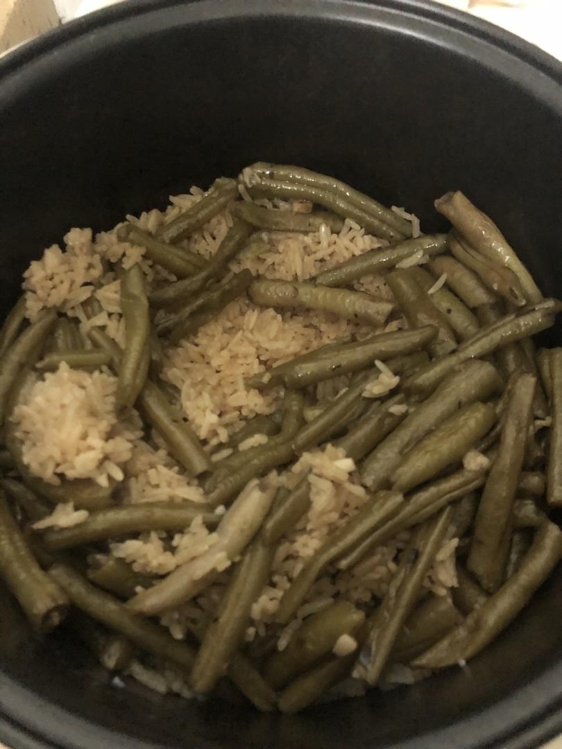 四季豆焖饭（电饭锅版）