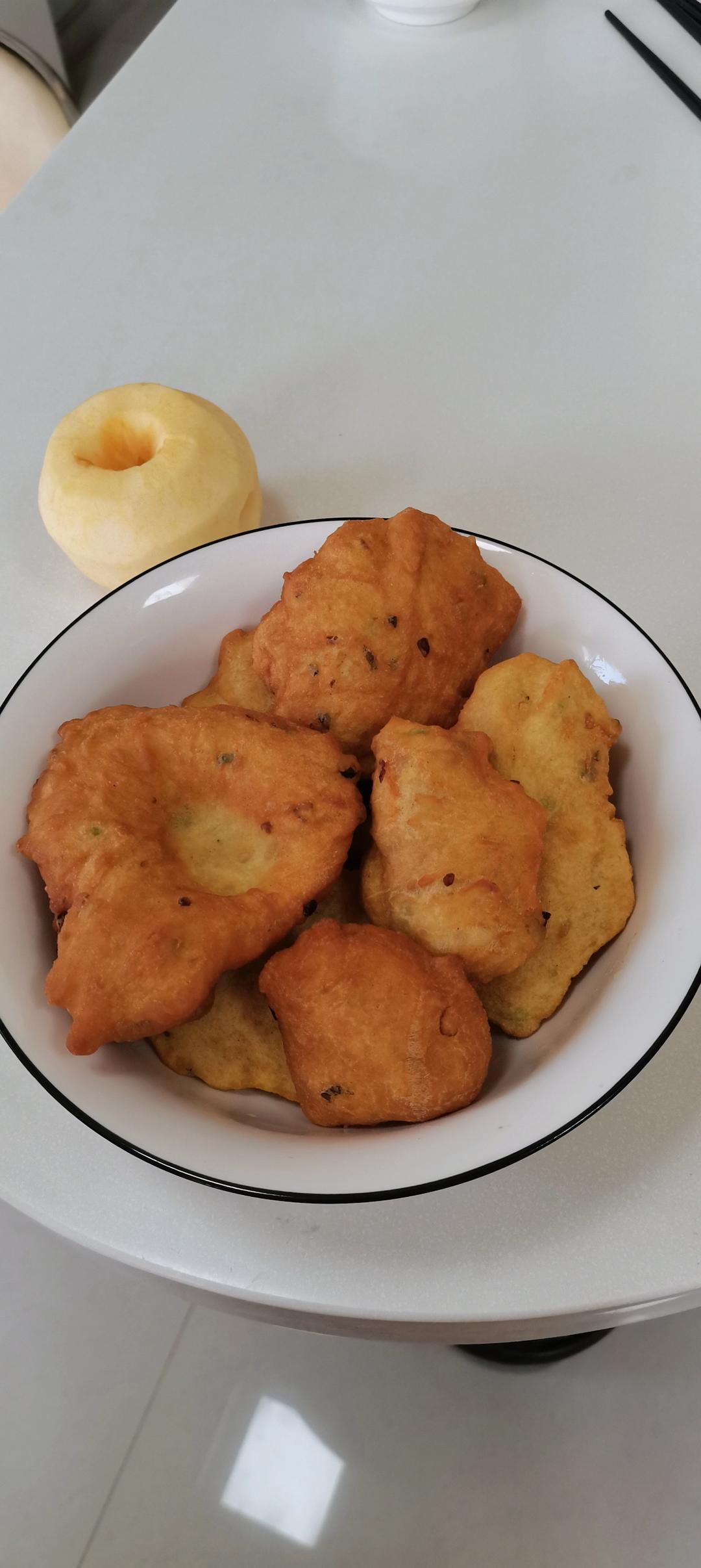 早餐店炸葱油饼 外酥里软 葱香味十足 附细节视频详解