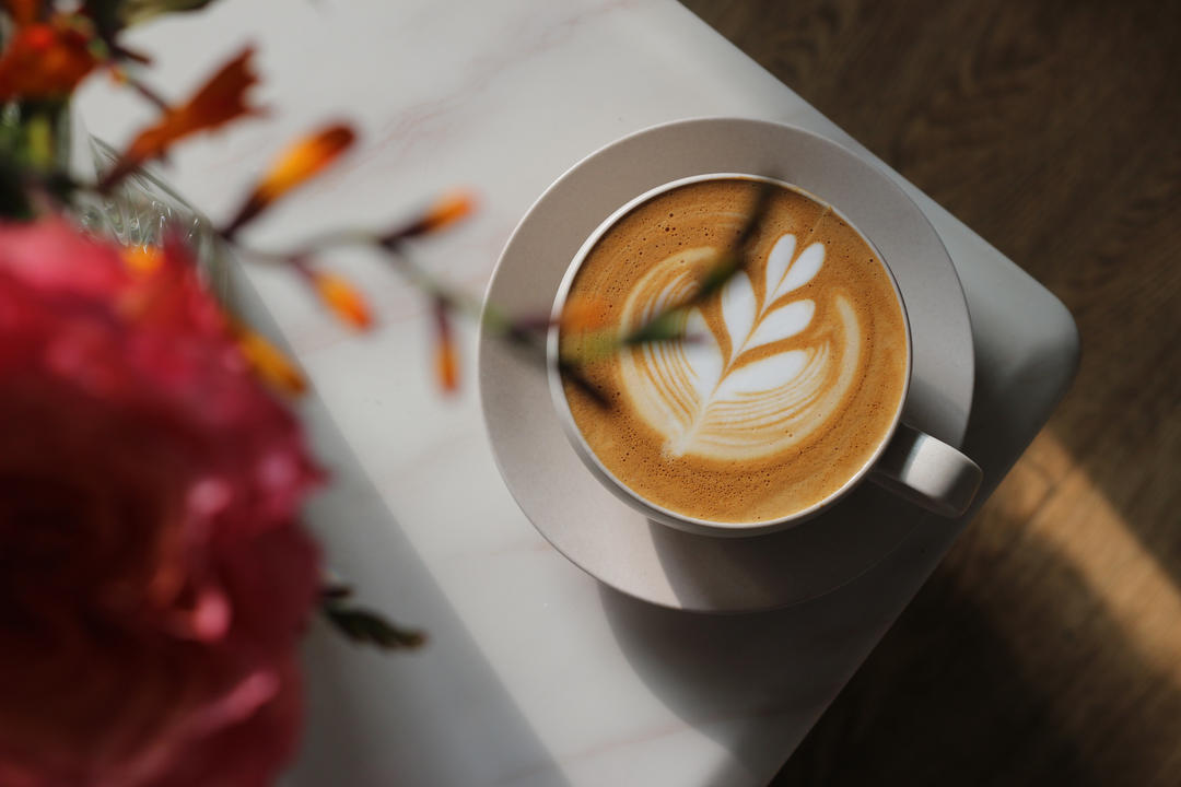 咖啡拉花记录（郁金香）含视频