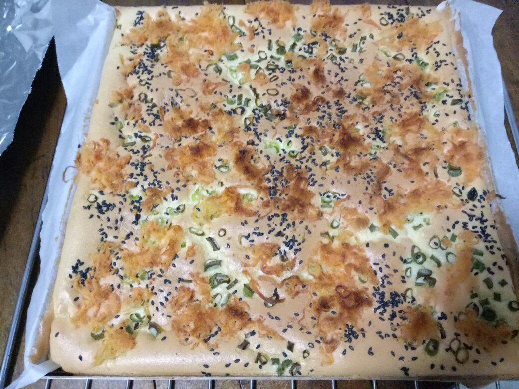 香葱肉松蛋糕