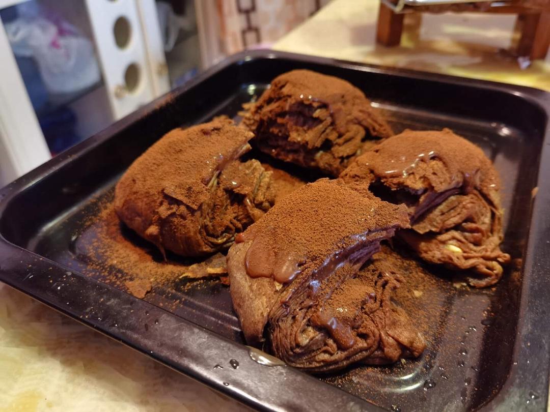 脏脏包-可颂牛角包Chocolate Croissants