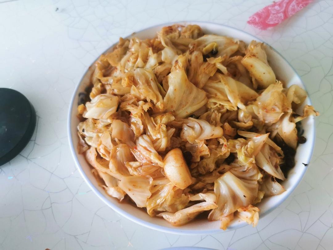 爆下饭的酸辣白菜（零难度）