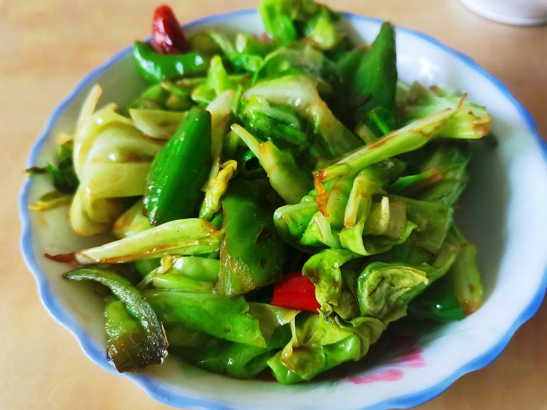 微酸开胃的手撕牛心菜