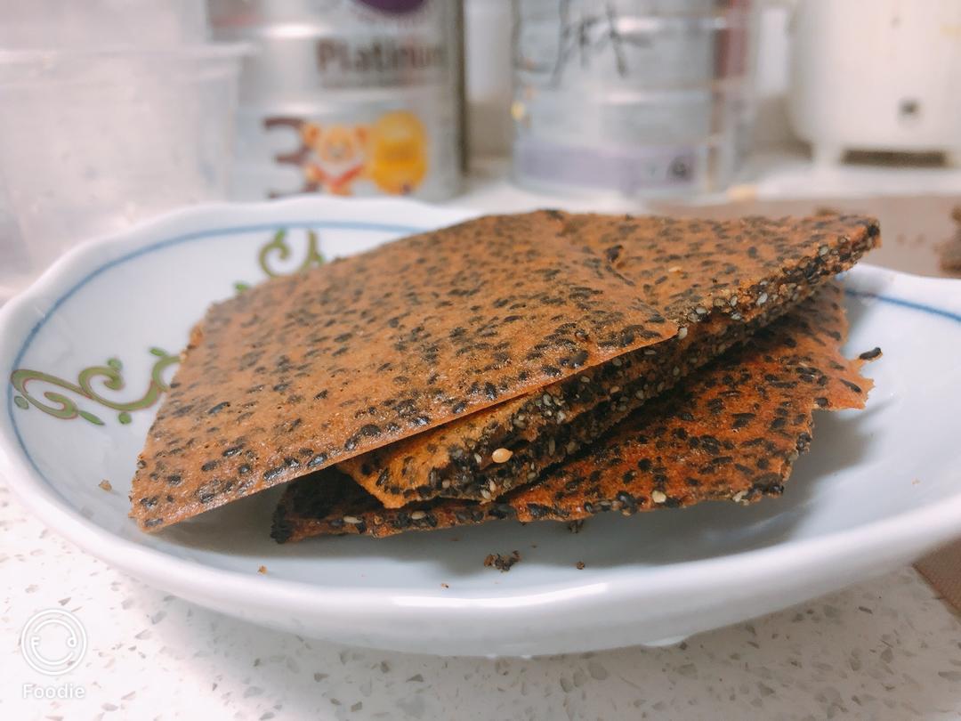 炒鸡好吃的芝麻薄饼的做法