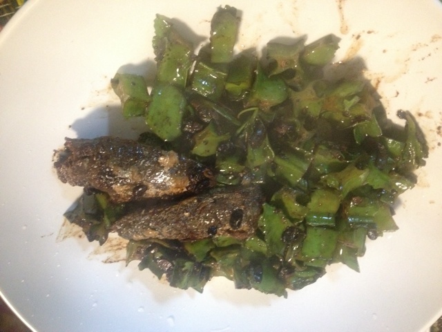 豆豉蒜泥炒龙豆