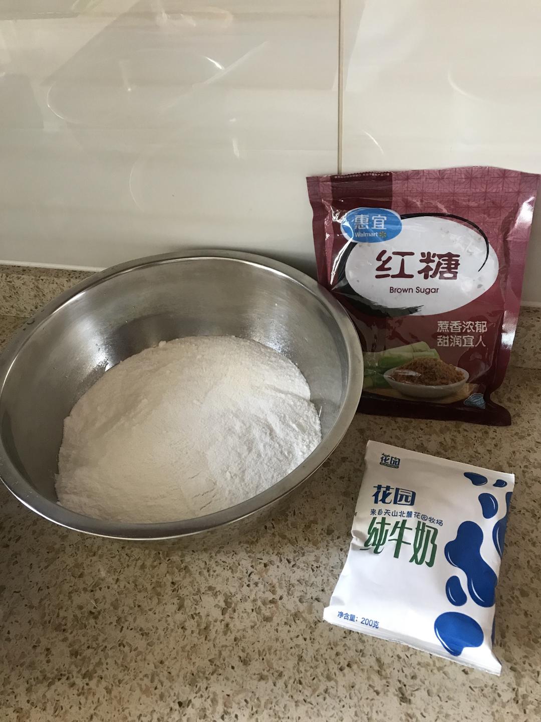 纯奶手撕吐司的做法 步骤1