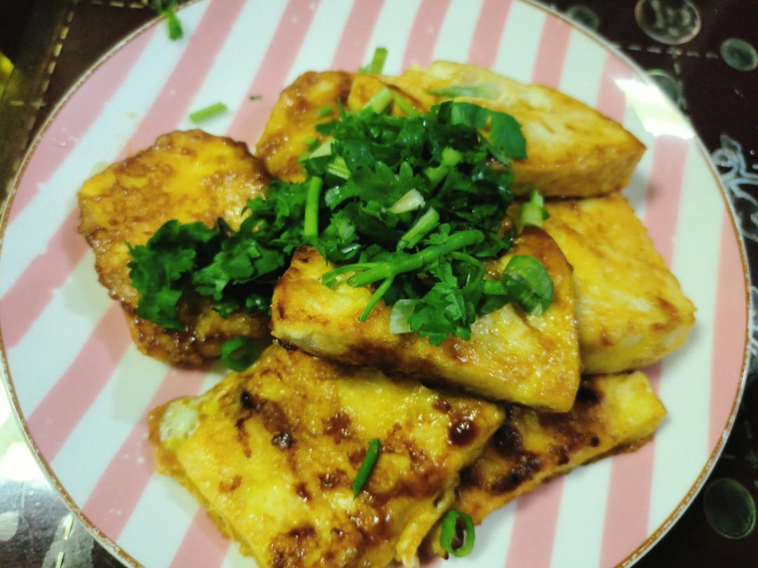 无敌好吃的香煎豆腐
