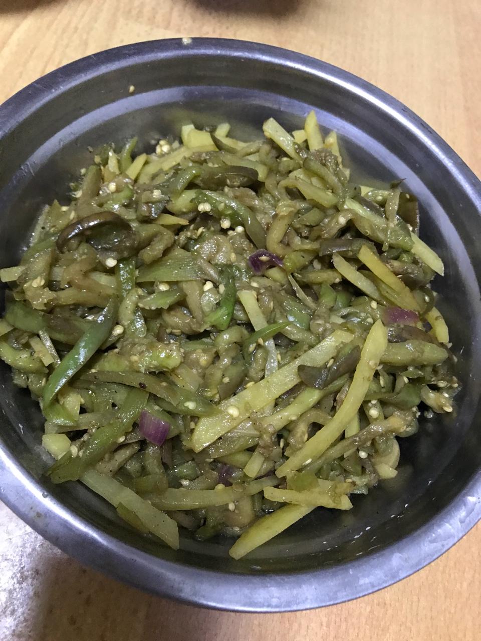 茄子土豆丝