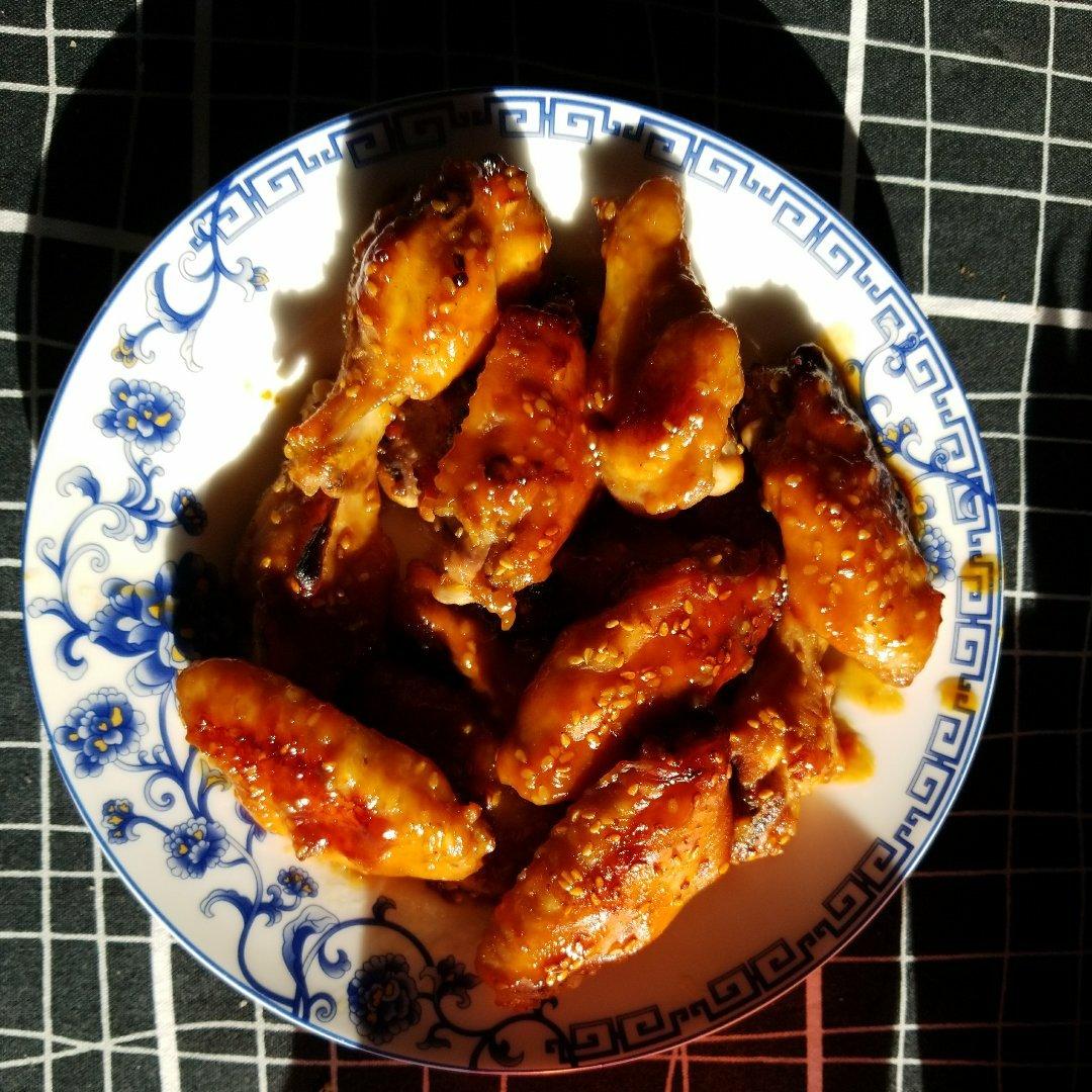蜜汁照烧烤鸡翅