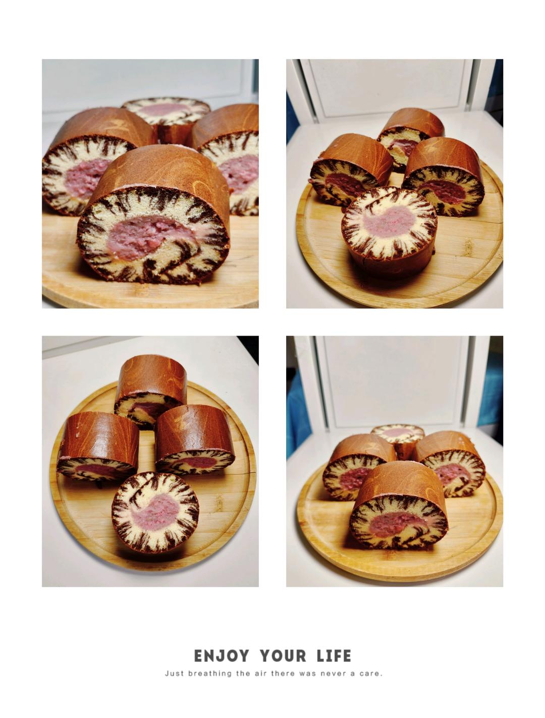 可可旋风蛋糕卷