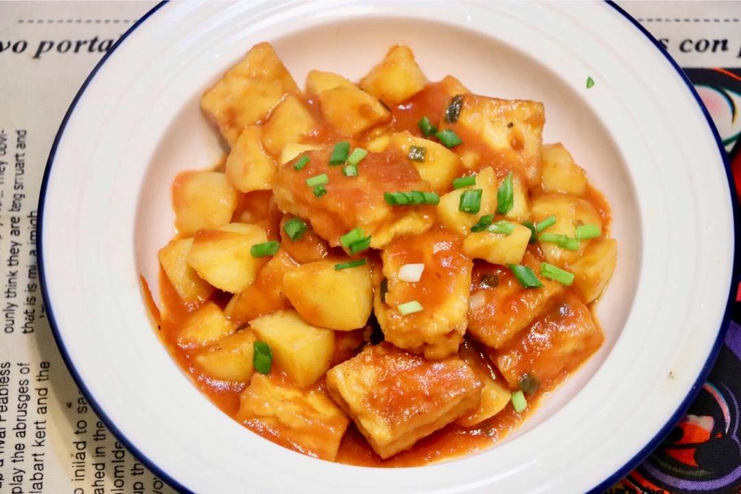 龙利鱼豆腐煲