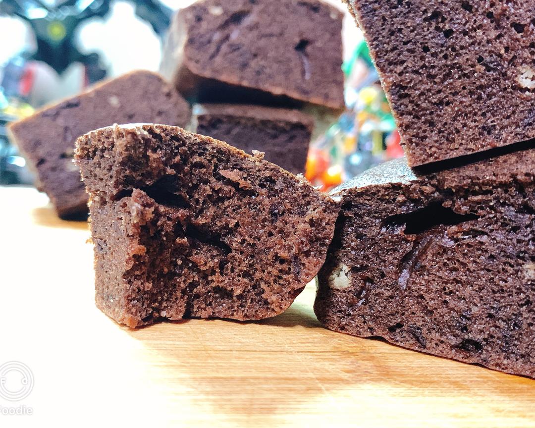 生酮低碳低卡布朗尼keto cakey brownie（材料基础无须打发）的做法