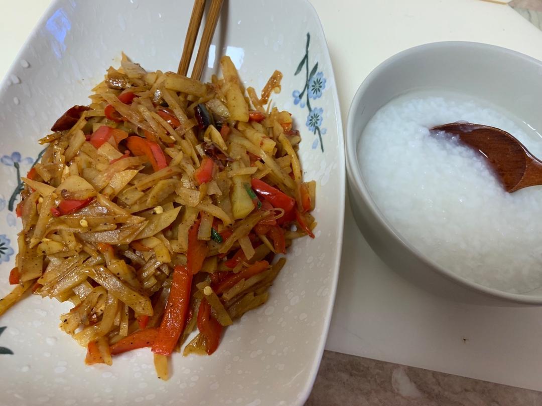 「非原创」最好吃的酸辣土豆丝