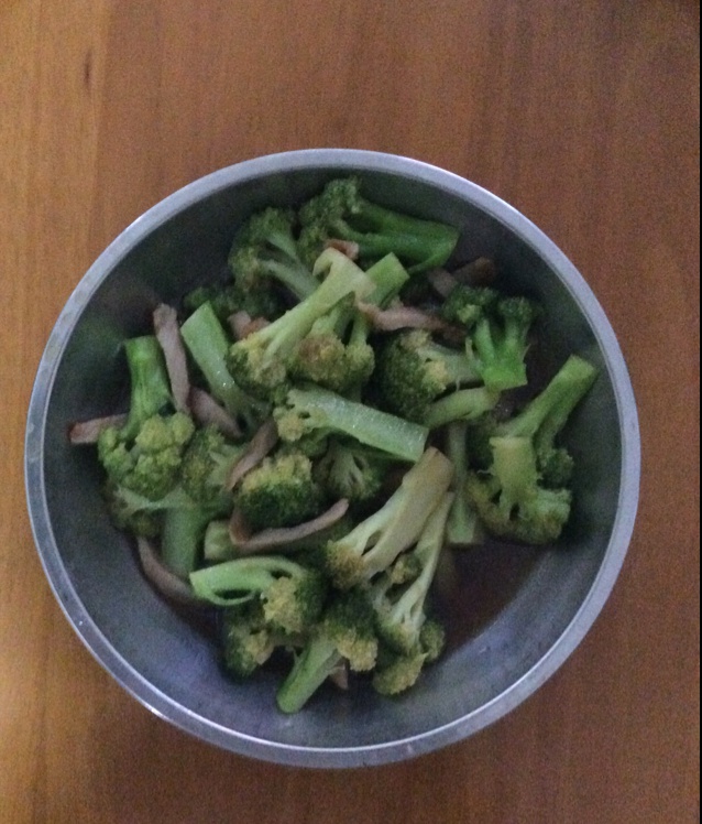 西兰花炒肉片