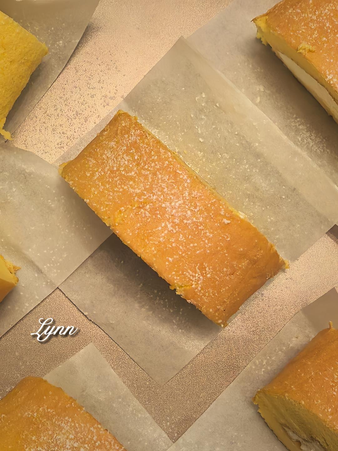 简单好吃不裂的蛋糕卷（8寸戚风同配方）