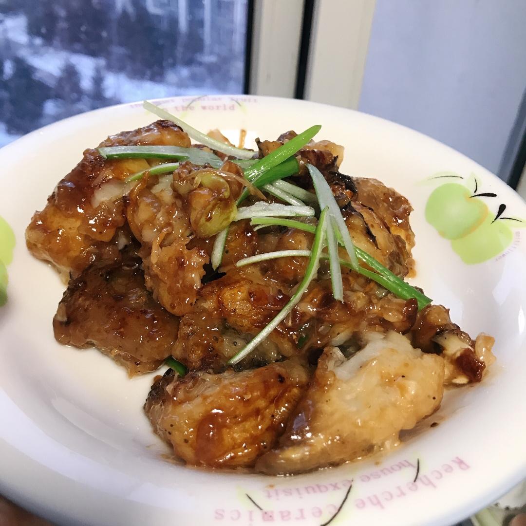 葱姜烧鳕鱼