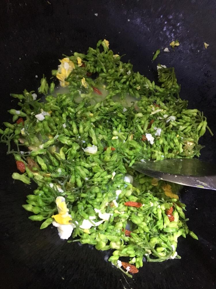 夜来香滚鸡蛋花汤的做法步骤图 怎么做好吃 小妹芬芬 下厨房