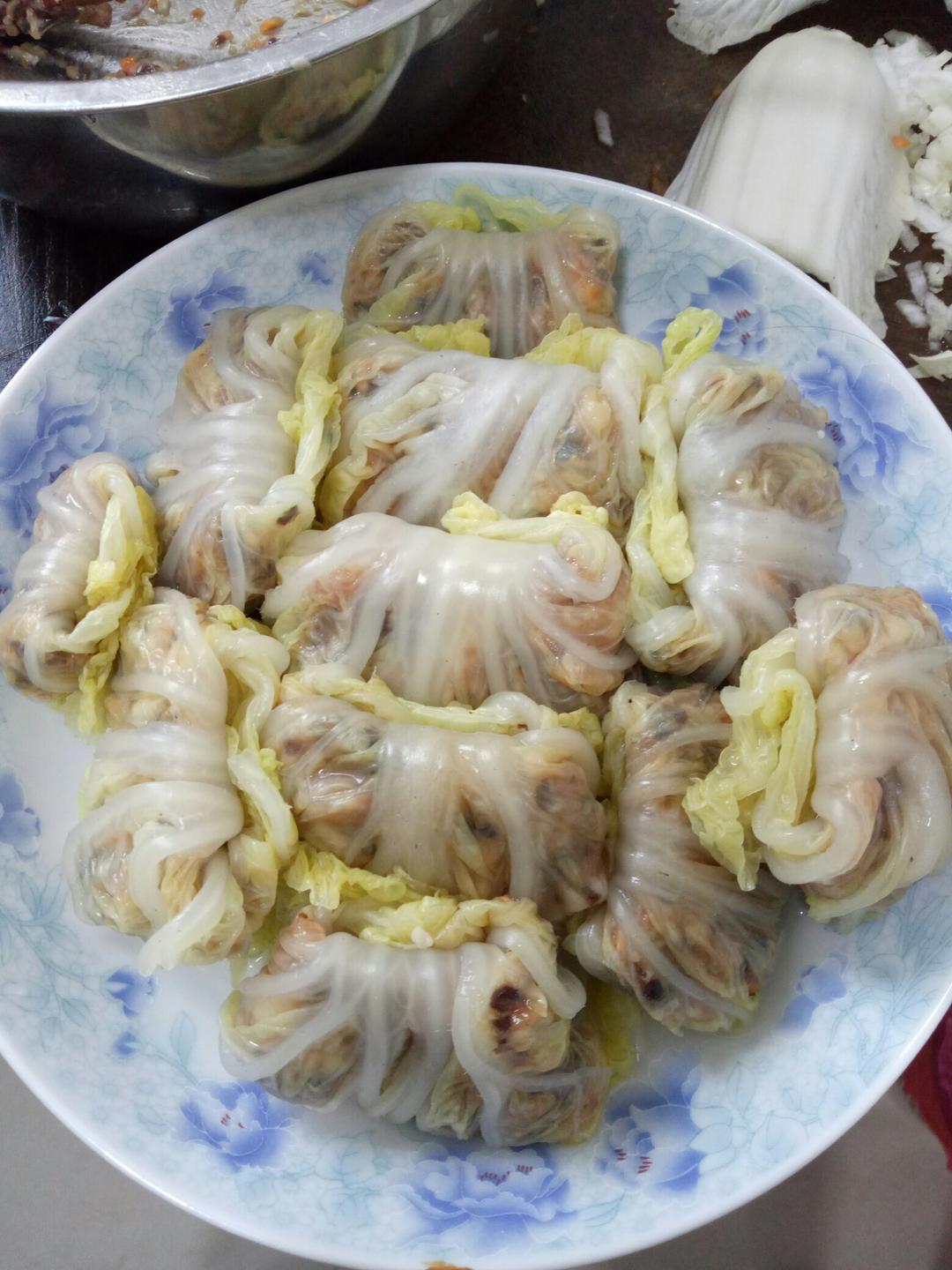 肉酿白菜卷