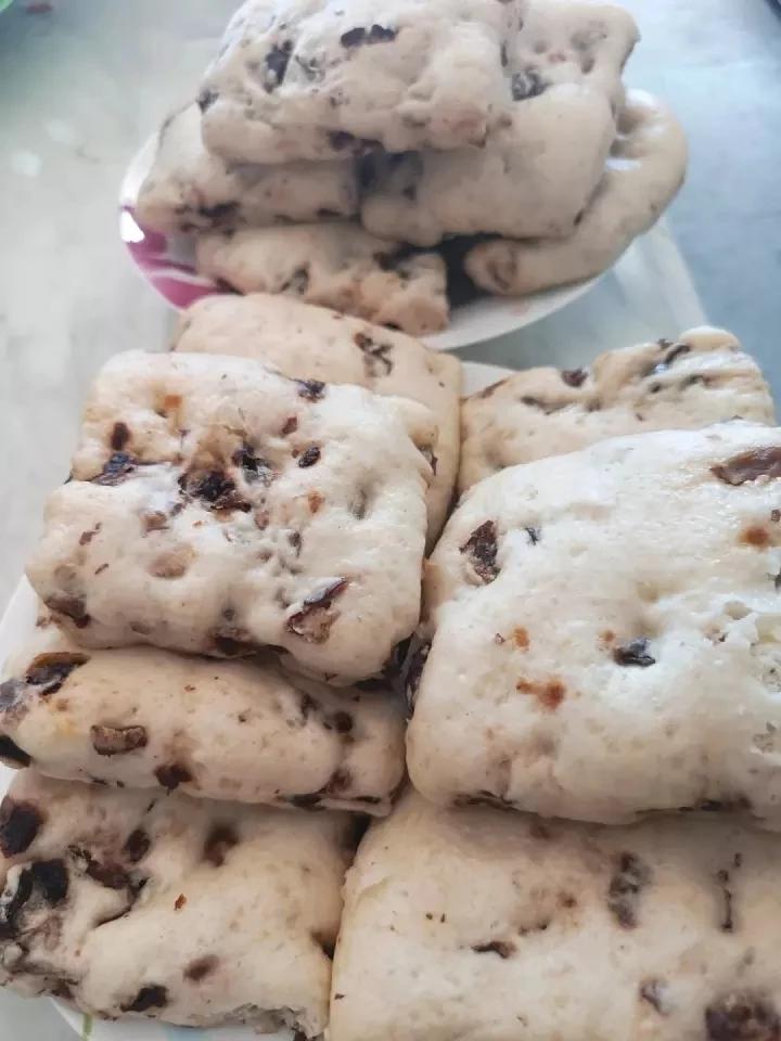 刀切枣馒头～超级简单又美味