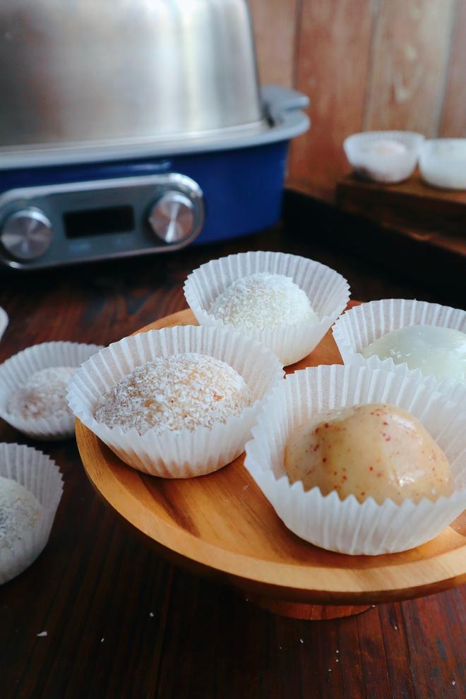 摩飞极速蒸炖锅：豆沙糯米糍（原皮 大枣皮）的做法