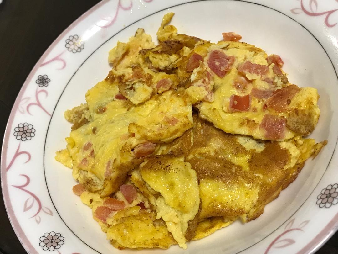 厨师长教你：“番茄煎蛋饼”的家常做法，营养又美味