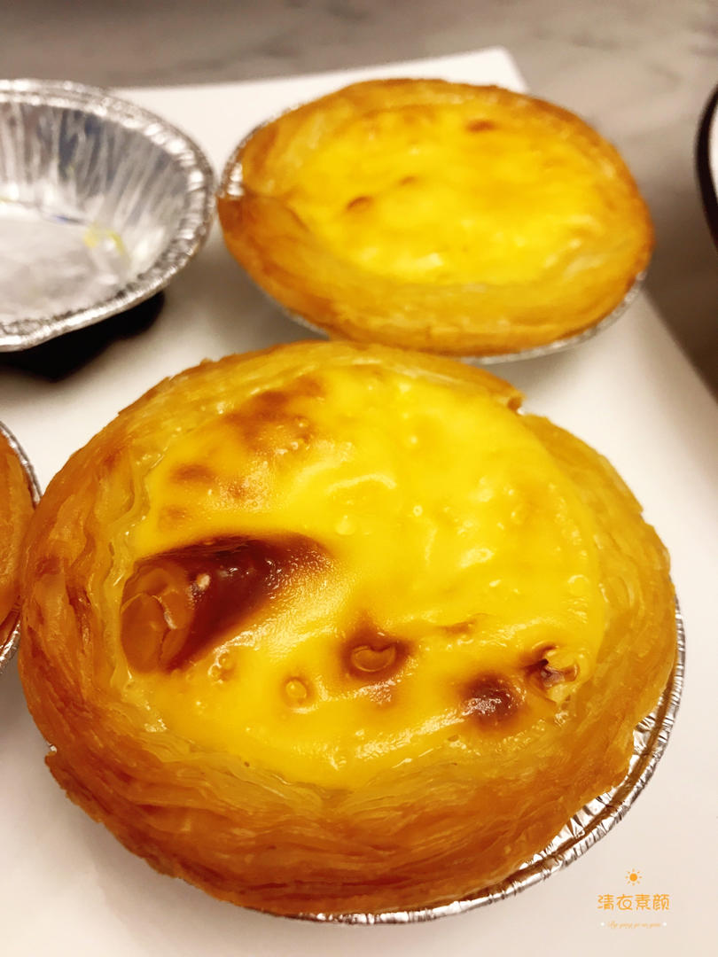 超嫩滑的葡式蛋挞(全蛋版)新手友好『秒杀KFC』