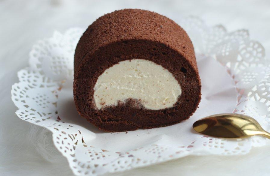 河大人做的可可蛋糕卷