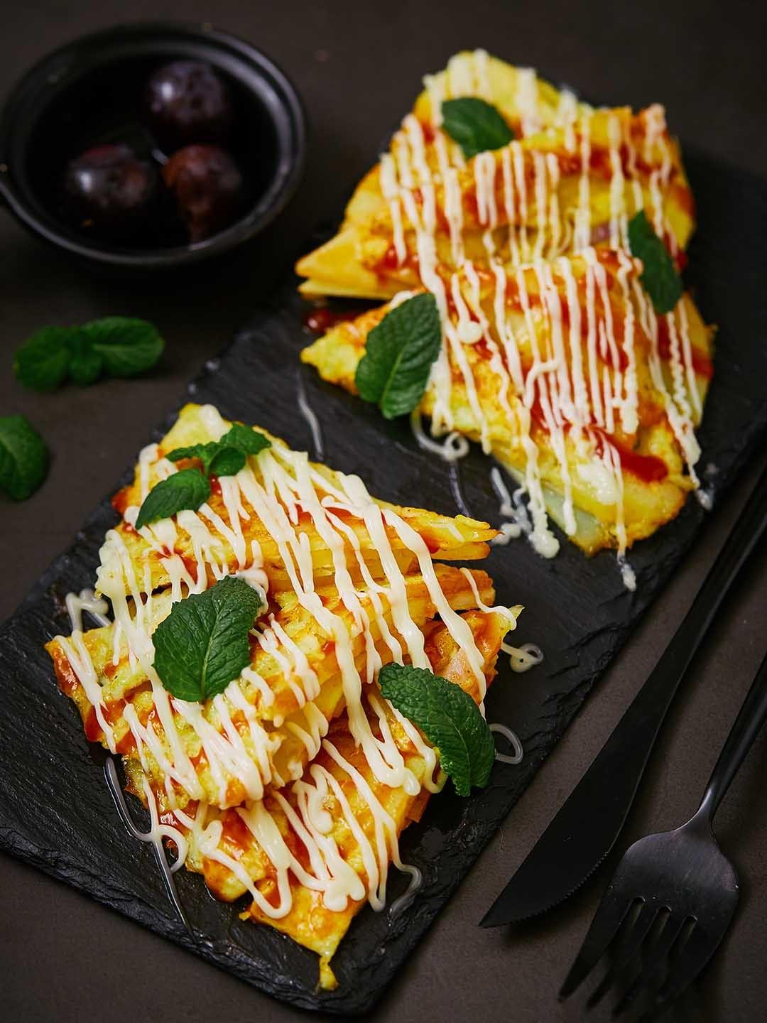 西班牙土豆煎蛋饼的做法