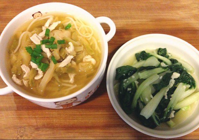 榨菜肉丝面