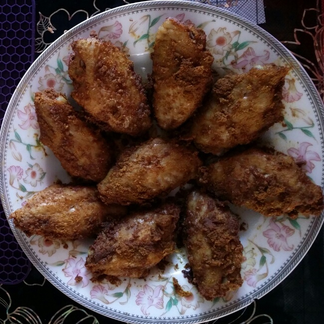 咖喱粉烤鸡翅