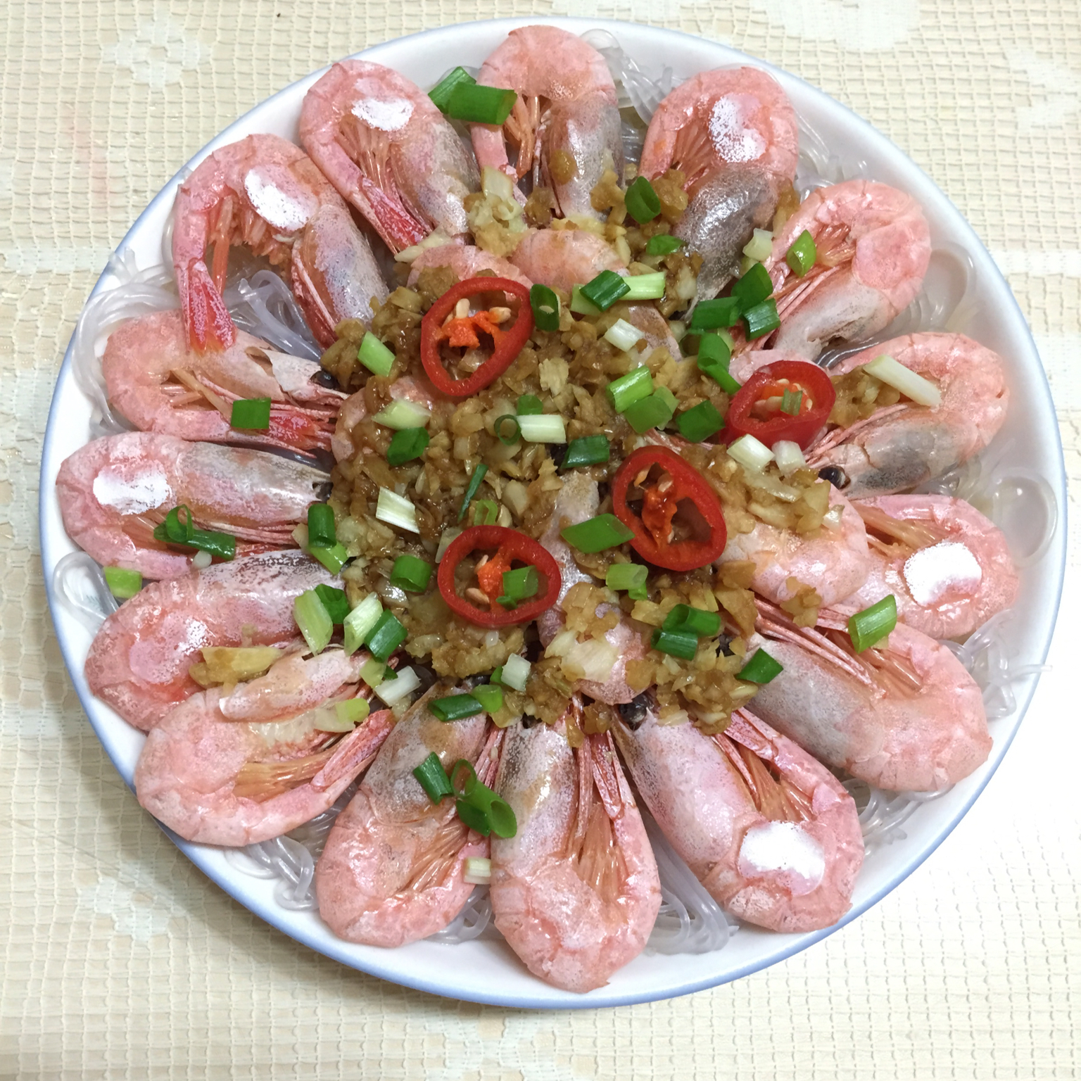 蒜茸粉丝北极虾