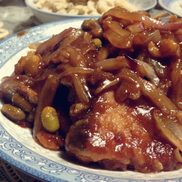 照烧三文鱼扒