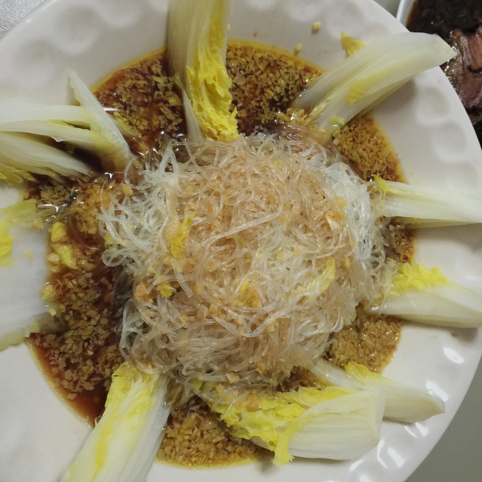 蒜蓉粉丝娃娃菜